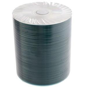 CD-R, 52x, 700MB, Silver Thermal Hub Printable, 400 Discs, 100 Disc Cake Box Spindles