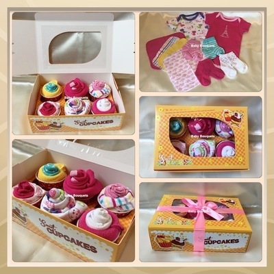 Sweet Cupcakes XL - Baby Girl