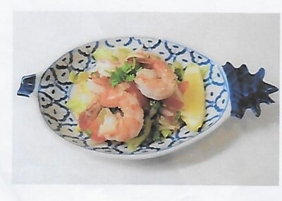 Salade de crevettes / Shrimps salad
