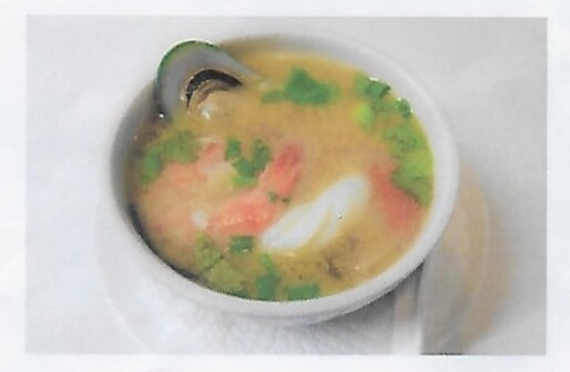 18. Soupe de fruits de mer / Seafood soup