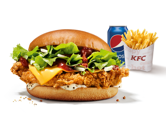 Menu Gourmet BBQ Burger