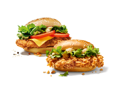 Burger Colonel & Burger Zinger