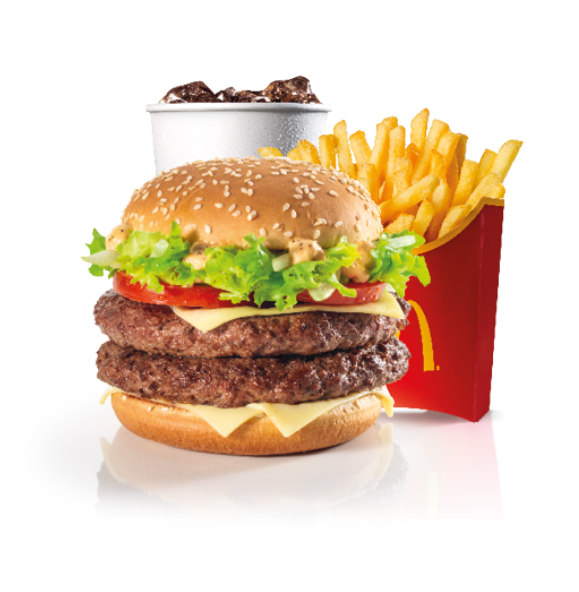 Menu Double Big Tasty
