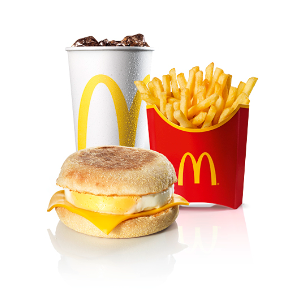 Menu McMuffin Egg &amp; Cheese