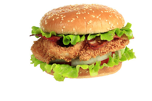 Chicken Burger Bacon