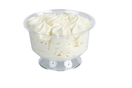 Mousse au chocolat blanc.