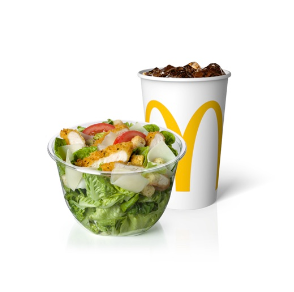 Menu Salade Caesar Veggie