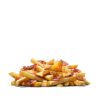 BK King Fries Cheese &amp; Bacon