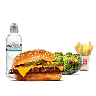 Menu King Junior Cheeseburger