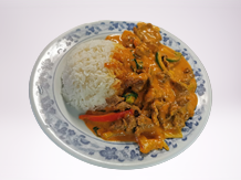 Boeuf au curry panang / Curry panang with beef