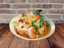 16. Soupe de crevettes à la citronnelle / Shrimps soup ( Tom Yum Kung)