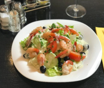 Salade de gambas