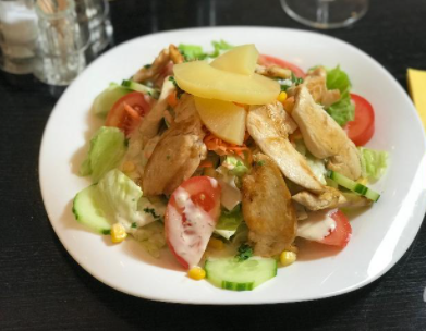 Salade californienne poulet