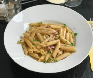 Penne à la carbonara