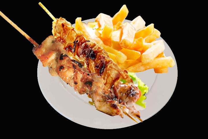 59.Brochettes de Poulet au Curry, Grillées