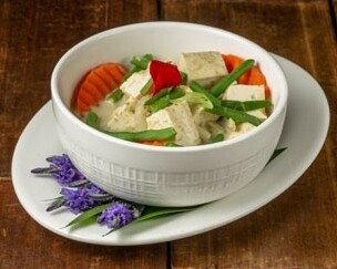 TOFU AU CURRY VERT