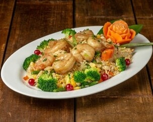 RIZ SAUTÉ AUX CREVETTES