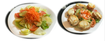 Grandes salades.