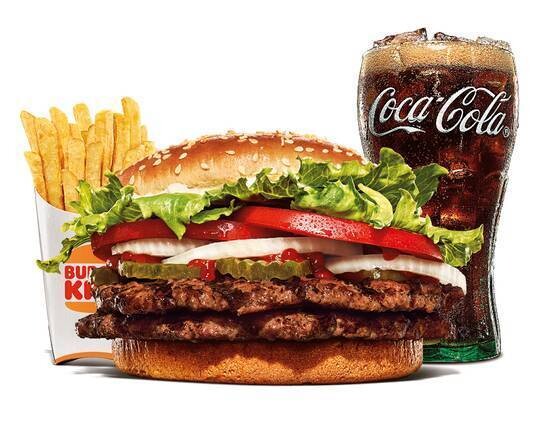 Double Whopper Menu