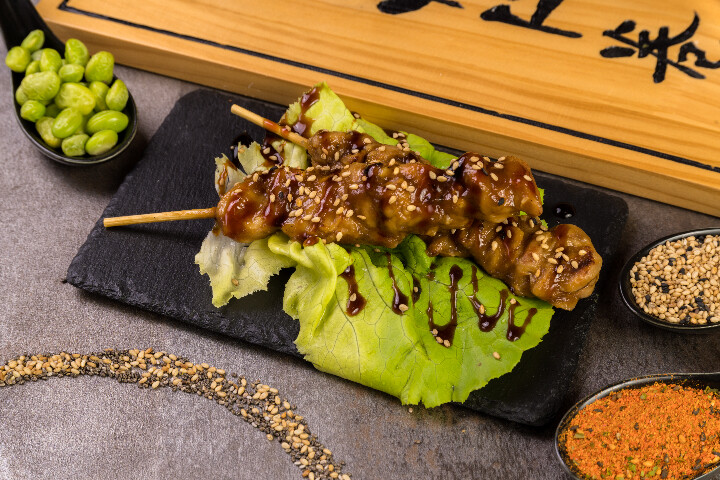 A7. Brochettes yakitori