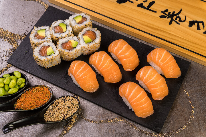 Saumon Original/ Saumon roll mixte/Saumon duo mixte