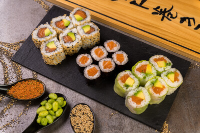 Saumon Original/ Saumon roll mixte/Saumon duo mixte