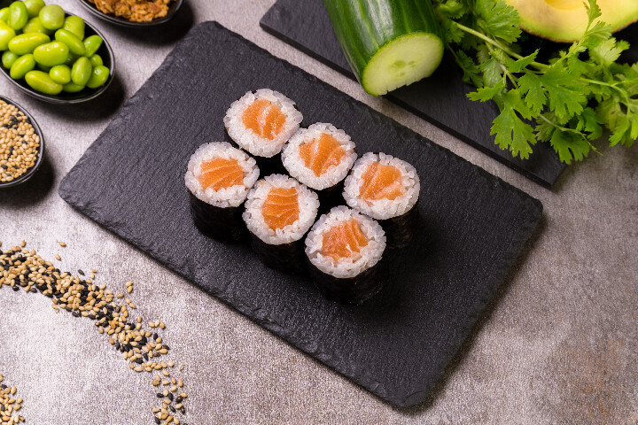 Maki saumon / Maki poulet teriyaki