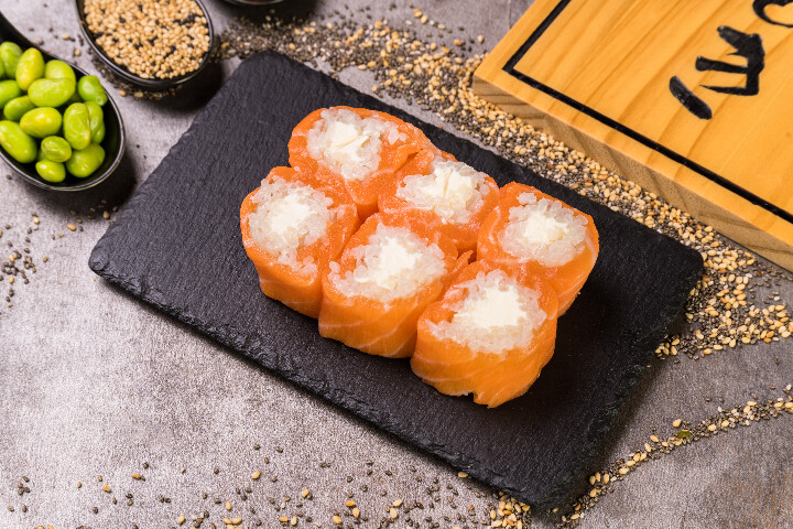 salmon rolls