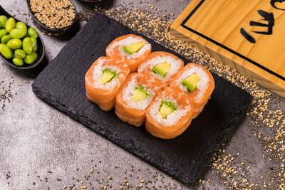 salmon rolls