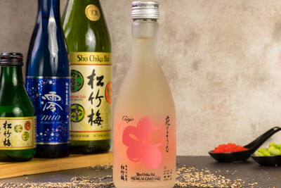 Japanese saké.