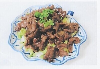 31. Boeuf sauté à l&#39;ail et poivre