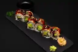Rainbow Rolls Eel, Cucumber &amp; Avocado (66)