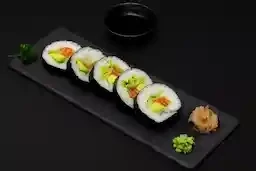 Salmon &amp; Avocado Sushi Rolls