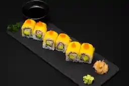 .Rainbow Rolls Mango, Tobiko, Surimi &amp; Avocado (67)