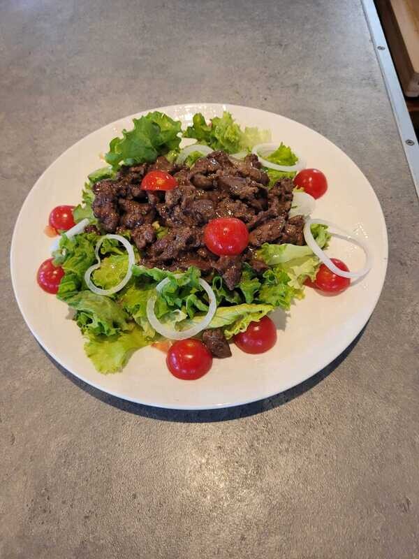 Salade de foie de volaille