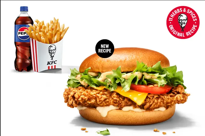 Menu Colonel Original Burger