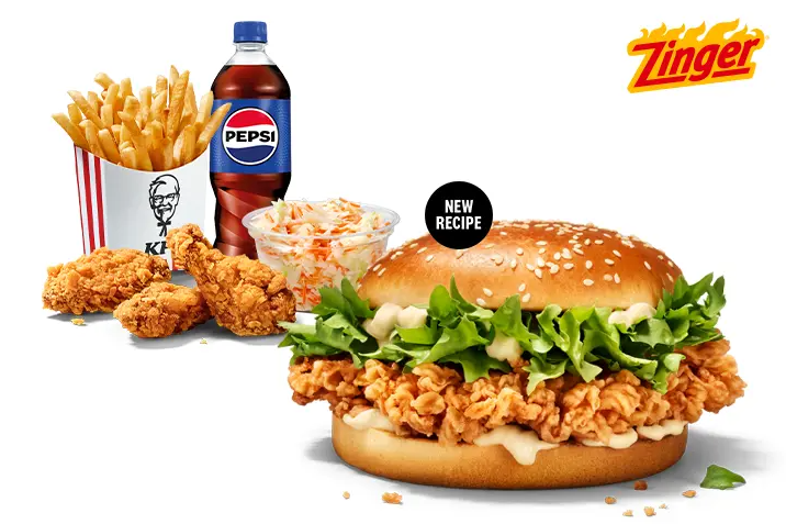 Box Classic Zinger Burger