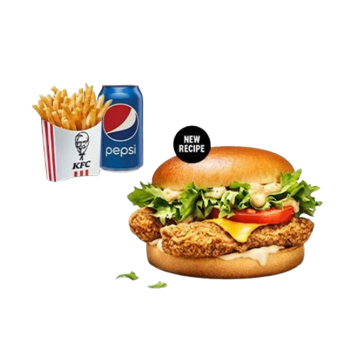 Veggie Menu Colonel Burger