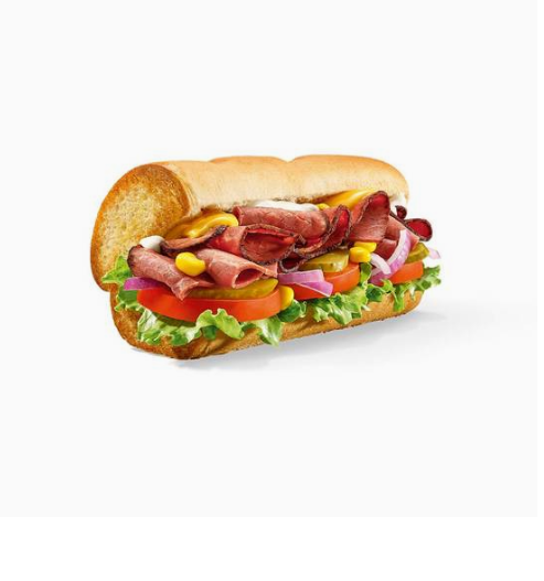 Roast Beef Sub Footlong SUB30