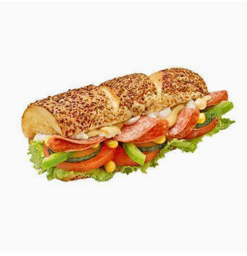 Salami Footlong SUB30