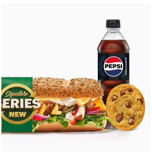 Menu complet- Subway Signature Series - SUB15