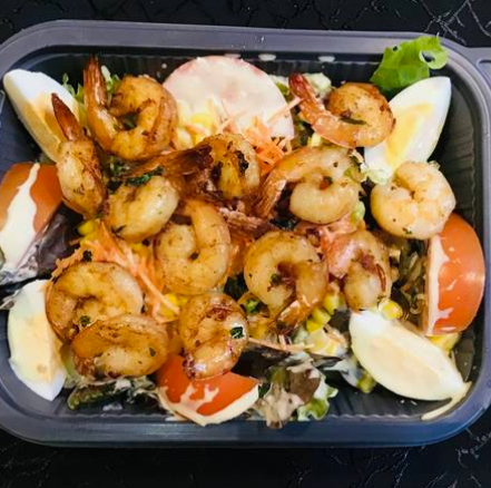 Salade de crevettes (shrimp)
