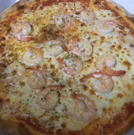 43.Pizza CREVETTES