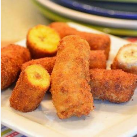 87.Banane panée