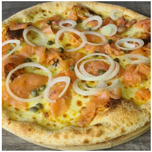Pizza saumon 33cm