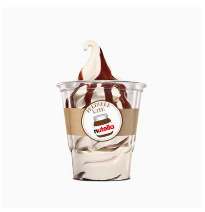Nutella Sundae