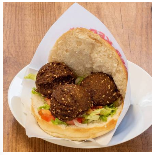 Menu sandwich Falafel