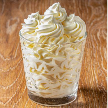 Mousse au chocolat blanc