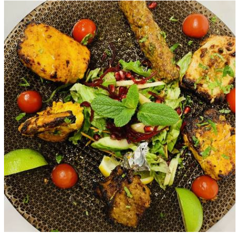 Tandoori platter