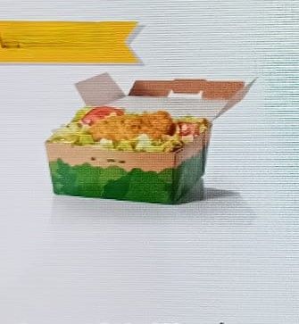 Menu Salade Caesar Veggie